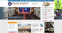 Desktop Screenshot of dtqt.vcu.edu.vn